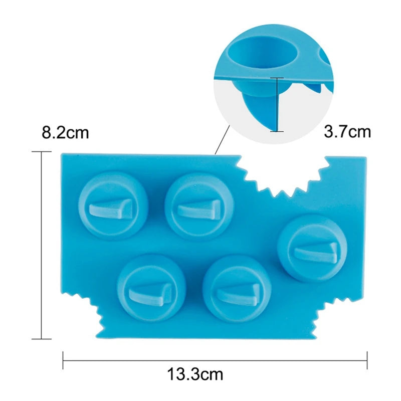 Silicone Sharks Fin Shape Ice Tray For Freezer,Diy Sharks Fin Jello Mould Mold, Sharks Lovers Ice Molds Gift