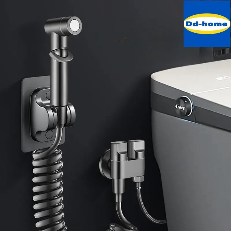 Bidet Spray Set Water Jet High Pressure Handheld Bidet Sprayer Toilet Cleaning Hygienic Shower for Bathroom Accessories