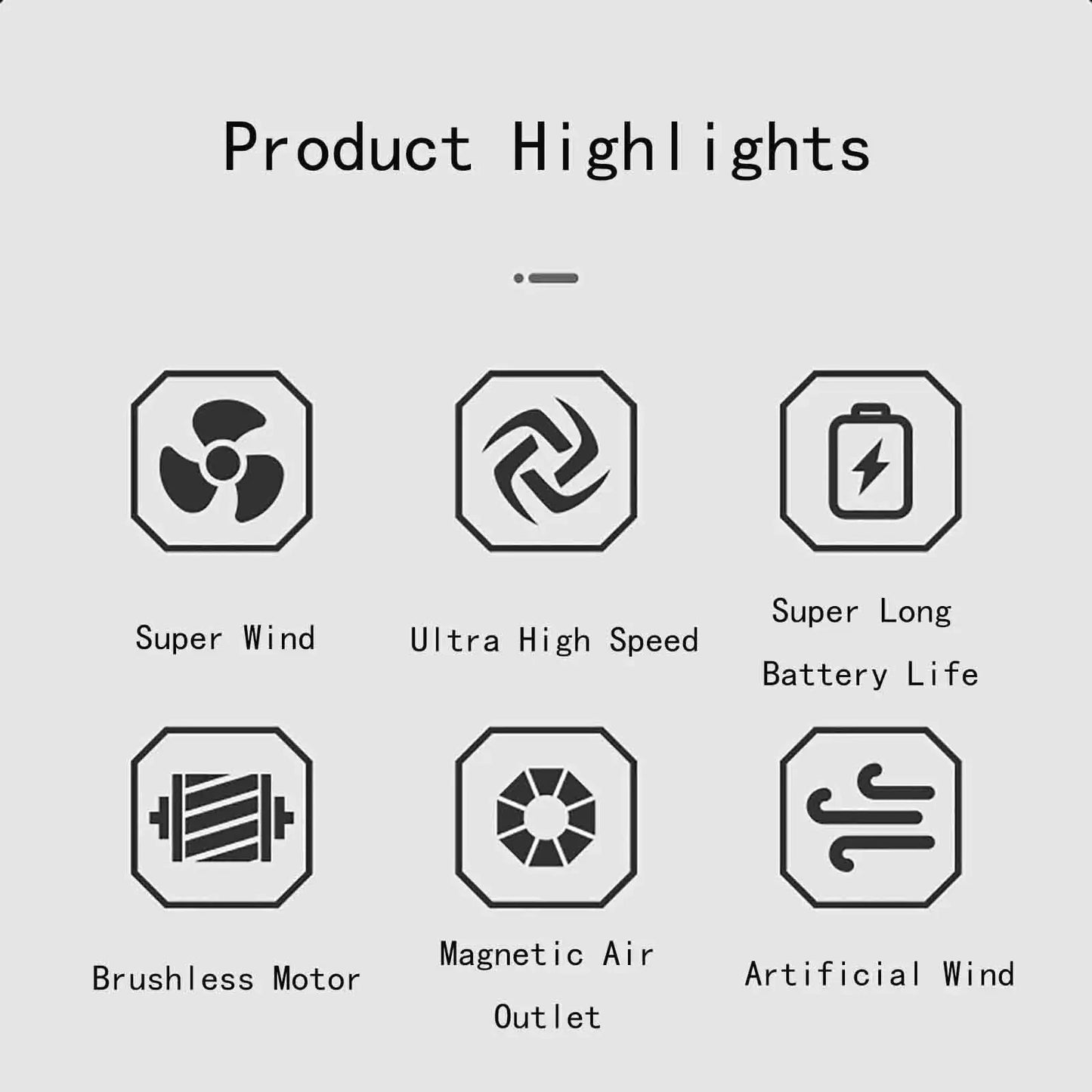 3nd Generation Mini Turbo Jet Fan X3 Multifunctional Portable Violent Air Blower High-Performance Brushless Motor 130,000 RPM