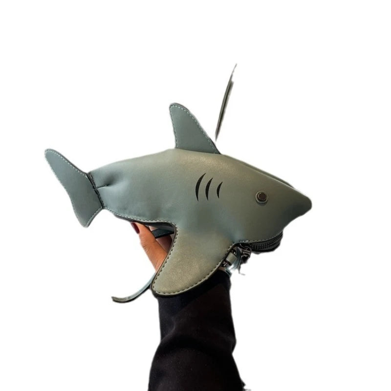 Cartoon Crossbody Bags for Women Cute Shark Women Shoulder Bag Creative Purse and Handbags Сумка Женская Bolsos De Mujer Sac