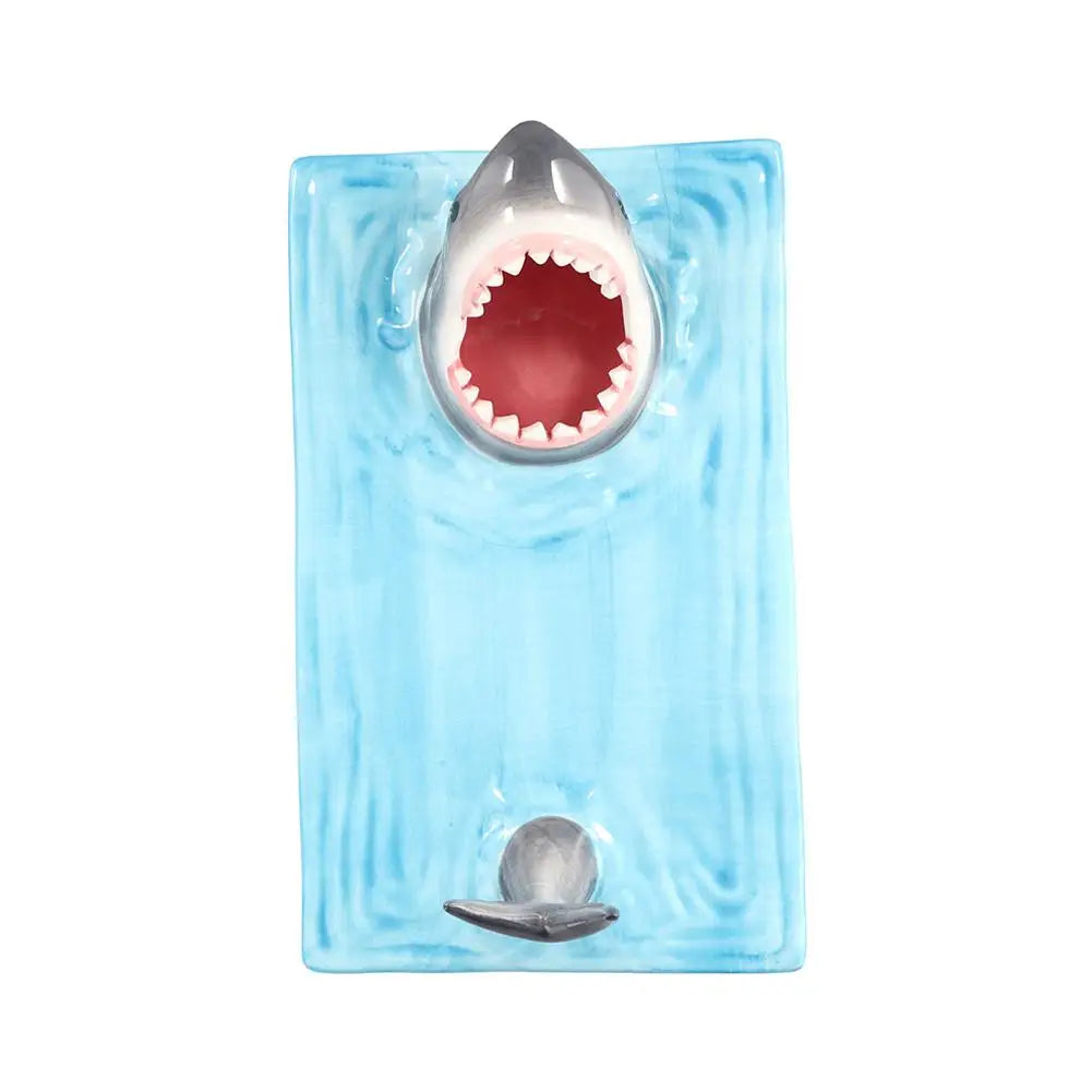 Japanese Internet Celebrity Seaside Shark Ceramic Plate Kitchen Beautiful Decoration Plate  Dumpling Tableware Plate